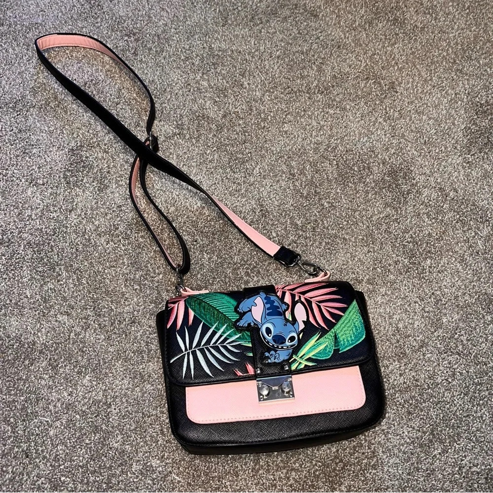 Loungefly Disney Lilo & Stitch Tropical Crossbody Bag